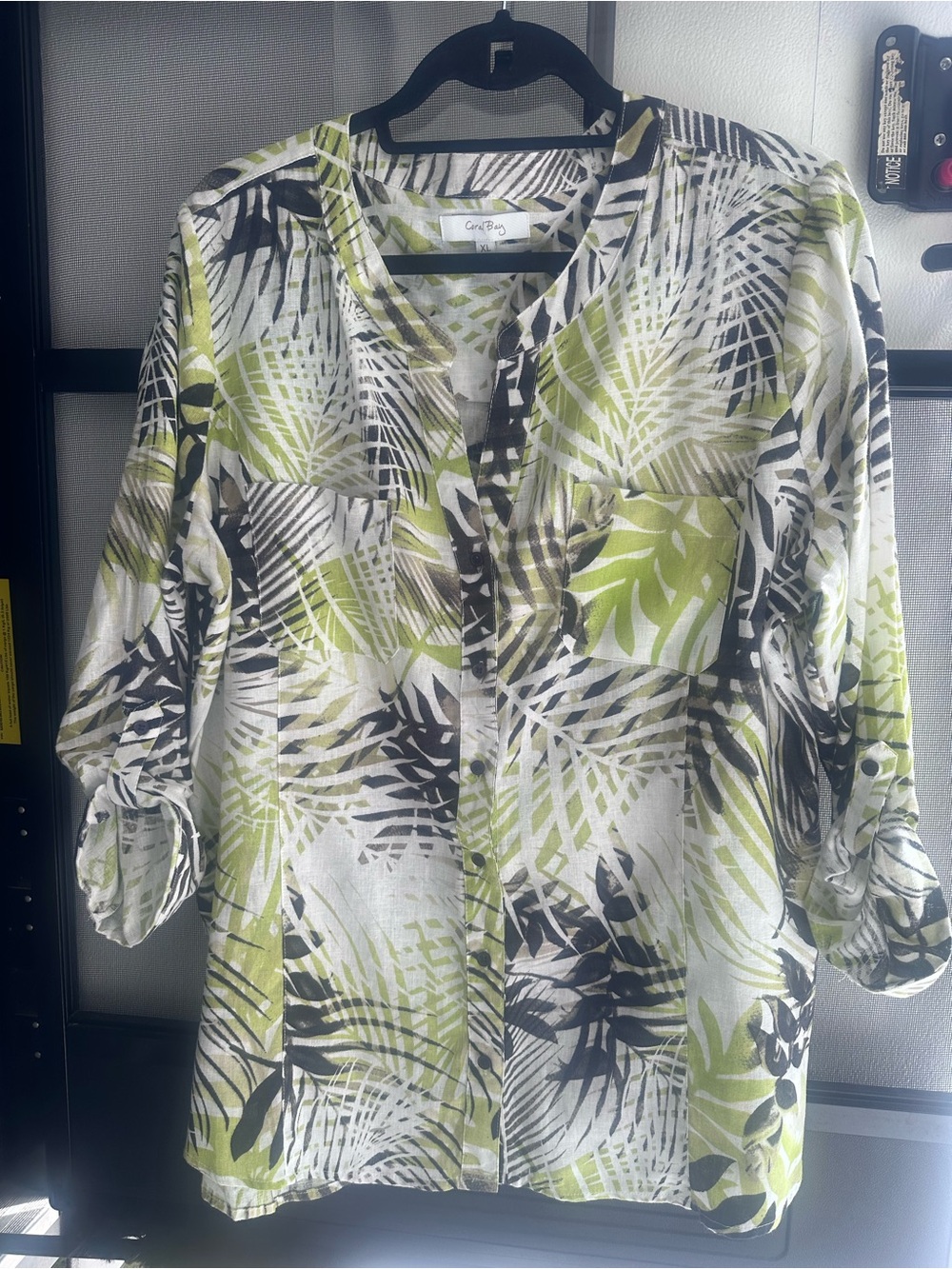 Coral Bay Women's Linen Blend Blouse